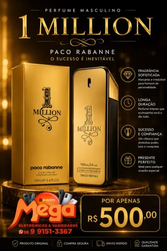 Perfume one Million original entrega grátis 