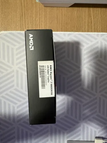 Ryzen 7 9800x3d com nota fiscal e caixa