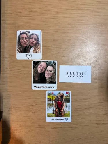 Imãs personalizados polaroid