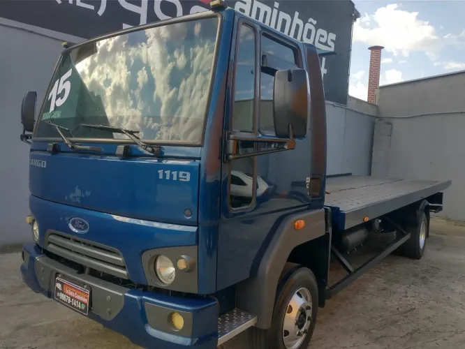 Ford Cargo 1119 plataforma - VIA DUTRA CAMINHÕES CAÇAPAVA SP