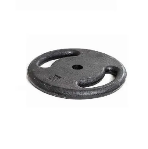 1 Anilha de ferro Pintada 10kg cor preta Musculação - Performancefitbandeirantes