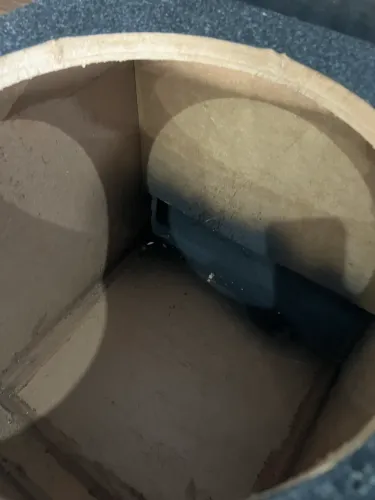 Caixa para 2 grave duto reto