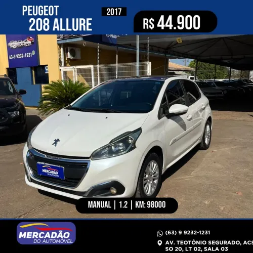 Peugeot 208 Allure 1.2 Flex 12V 5P Mec. 2017