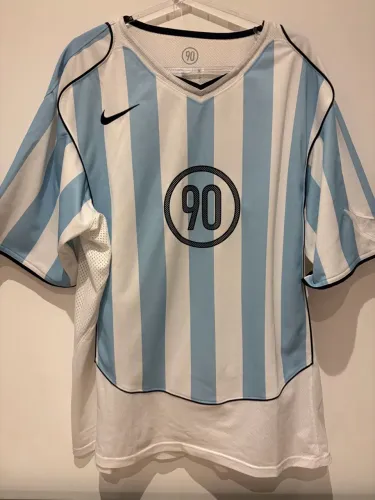 Camisa Argentina Nike Total 90 2004/05 Messi #10 Original 2XL