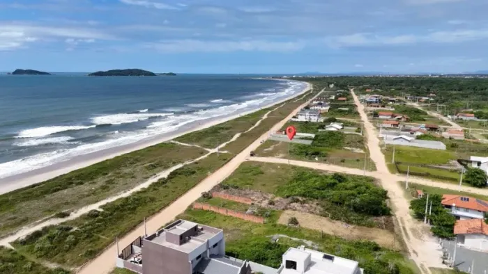 TERRENO BEIRA MAR NA PRAIA do ERVINO - SC