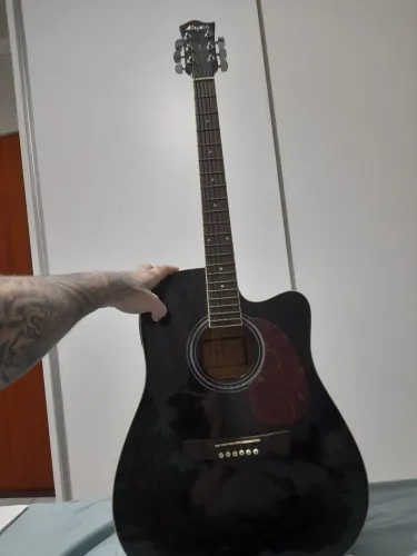 Violão elétrico cordas de aço Tagima Memphis