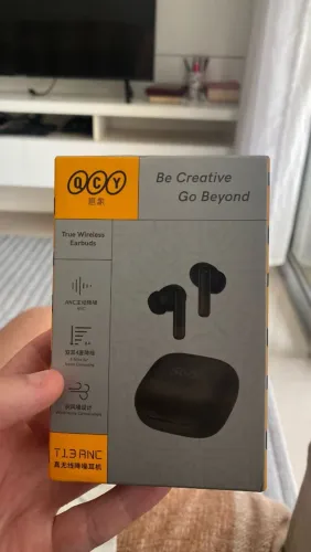 Fone de ouvido Sem fio QCY T13 NOVO 4 microfones - Bluetooth 5.3