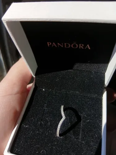 Anel Chevron Pandora tam.58