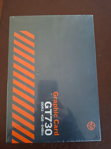 Placa de video NVIDIA GT730 4gb vram (nova e lacrada)