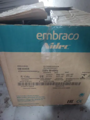 Vendo compressor Embraco, novo e usados 1/2 1/3 1/4 1/5....hp