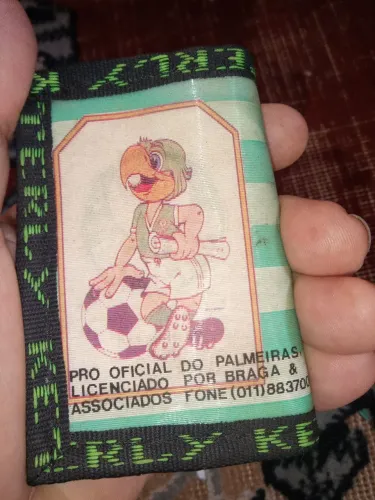 Mini carteira do palmeiras,anos 90
