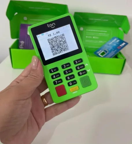 Maquininha de cartão nova apronta entrega