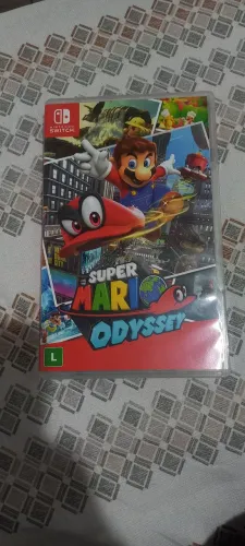 Super Mario Odyssey - midia física nintendo switch