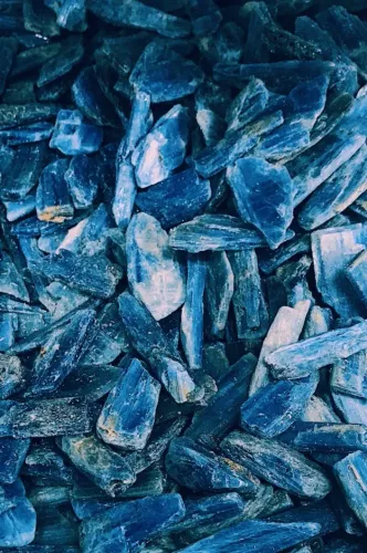 Pedra Cianita Azul Bruta 