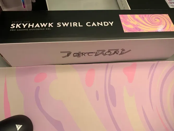 Mousepad Force One Skyhawk Swirl Candy XXL 900x400mm