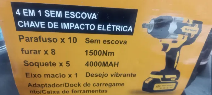 Chave de impacto nova 1500 nm