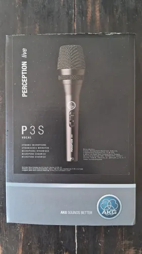 Vendo microfone Akg P3s