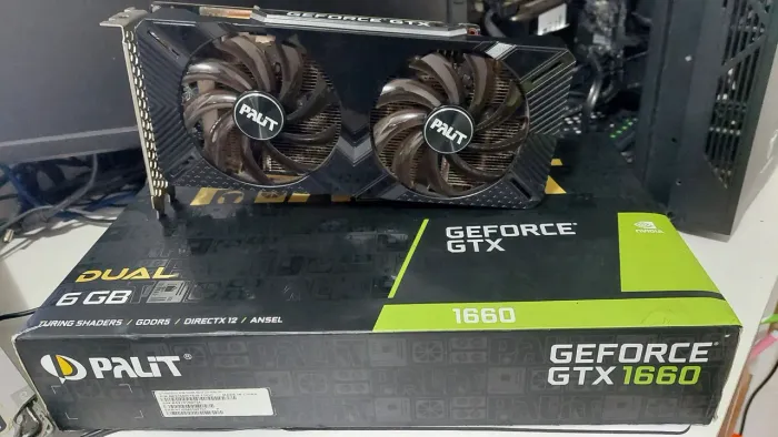 Placa de video Gtx 1660 6GB 192 bits