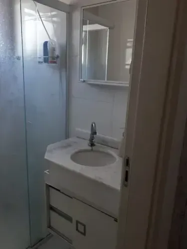 Kitnet mobiliadade 38 m2 localizadano tradicional bairro das Jaboticabeiras, em excelente
