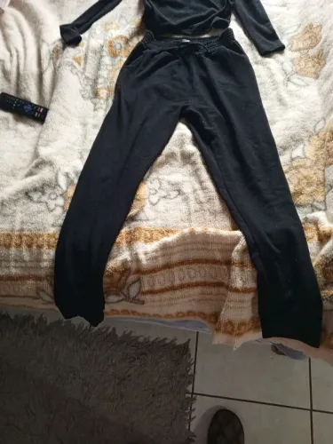 Conjunto usado uma vez preto