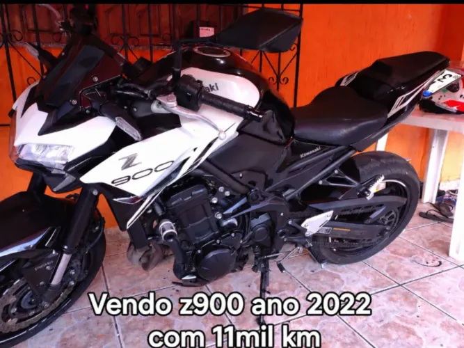 VENDO KAWASAKI Z900 2022 BRANCA