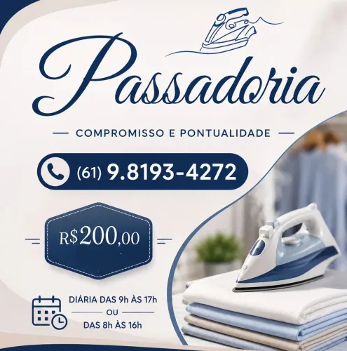 Passar Roupas a Domicílio 