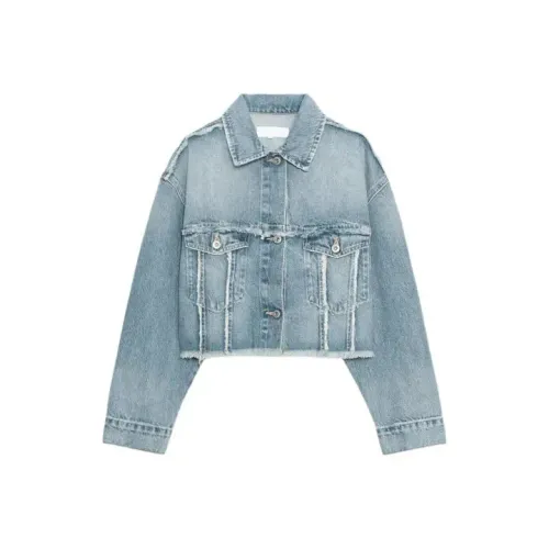 Jaqueta crop denim ZARA P (PROMOÇÃO) NUNCA USADA