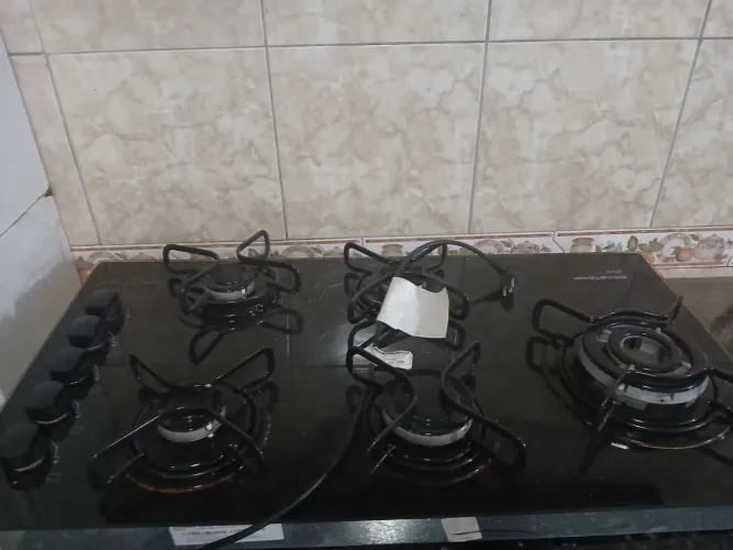 Fogão cooktop que usei 3 meses