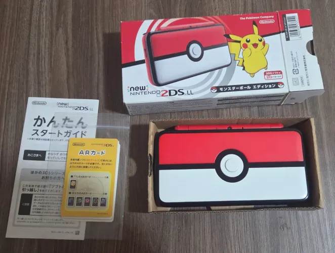 New 2DS LL Pokeball Edition