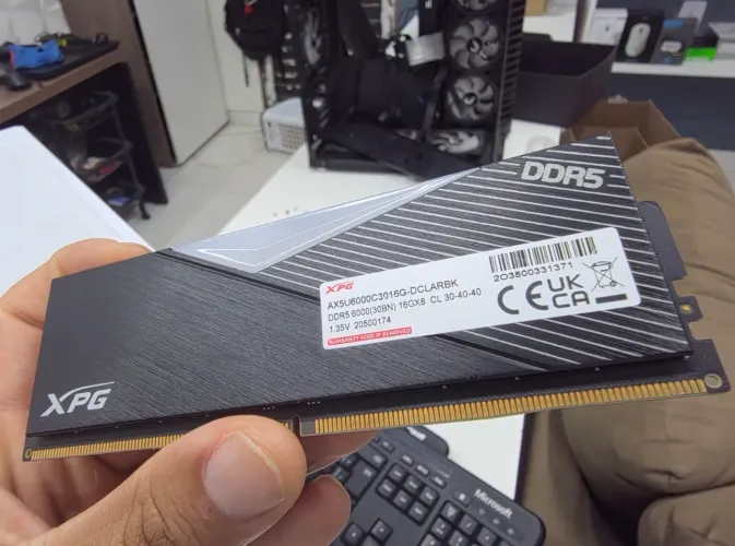Lote memórias ddr5 4 kits 32gb
