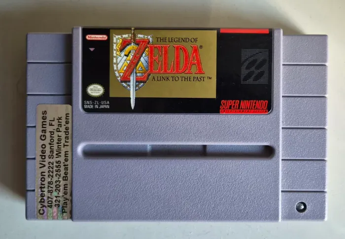 The Legend of Zelda - A Link to the Past Original - SNES - Super Nintendo