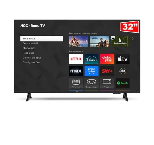 TELEVISÃO Smart 32 polegadas novas embaladas