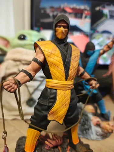 Kit MK - Goro, Sub-Zero e Scorpion - Iron Studios