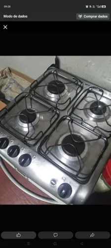 Vendo esse fogão funcionando tudo