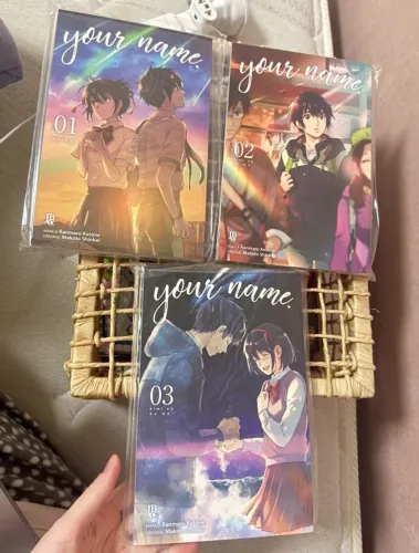 Mangá Your Name (Kimi No Na Wa) set completo 3 / JBC Português