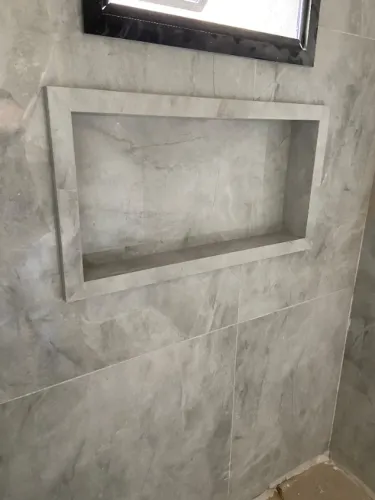 Nicho para Banheiro em Porcelanato | Alto Padrão