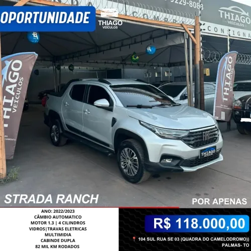 Fiat Strada Ranch 1.3 Flex 8V CD Aut. 2023