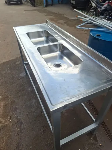 Pia inox reforçada 59m/160m
