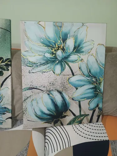 Kit de Quadros Sala Azul 