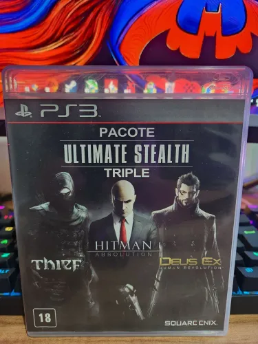 Pacote Ultimate Stealth Triple usado ps3