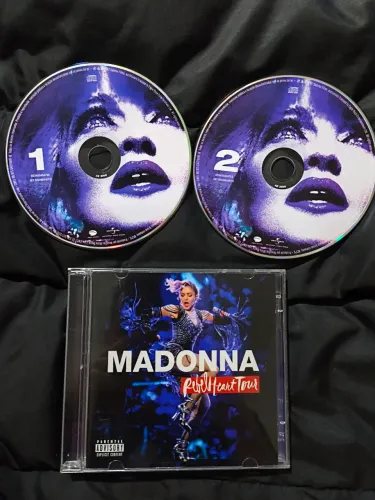 Cd Duplo Madonna Rebel Heart Tour 