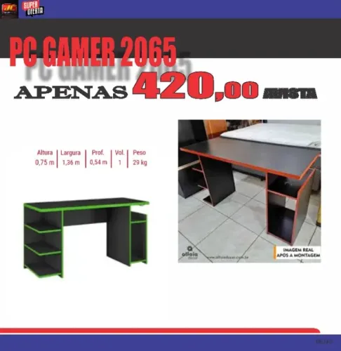 MESA PC GAMER 2065