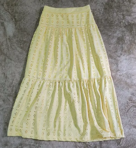 Saia infantil longa 