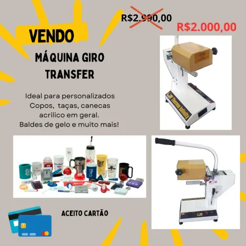 Máquina para Tranfer