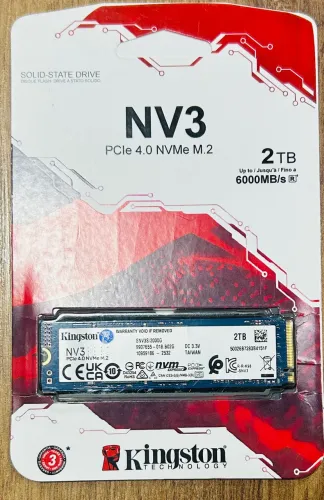 SSD lacrado 2TB Kingston NV3 NVMe M.2
