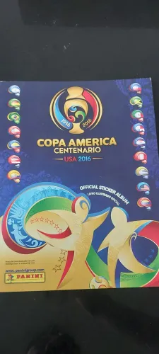 Álbum Figurinhas Copa América 2016