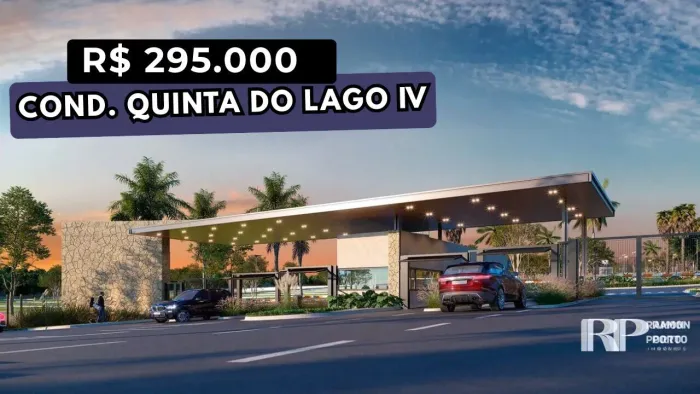 Quinta do Lago IV - Lake Victória - Terreno para venda no Condomínio Quinta do Lago IV