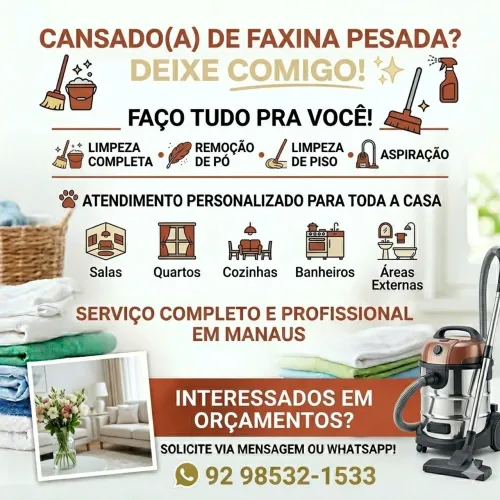 SERVIÇO DE FAXINA 