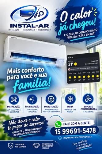Instalação e Manutenção de Ar-condicionado
