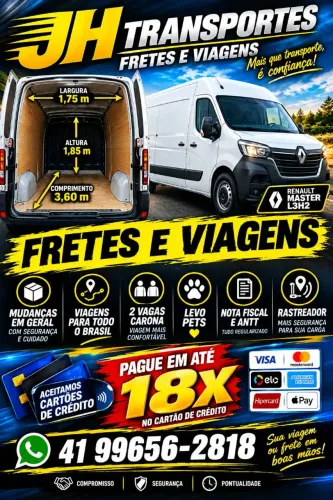 Fretes mudanças e Viajens 